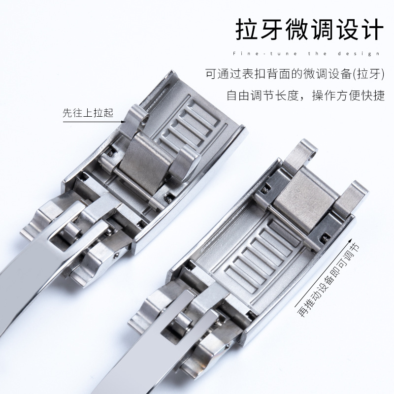 Curved End Soft Fluororubber W - Luxury Watch Rolex recensione e prezzo