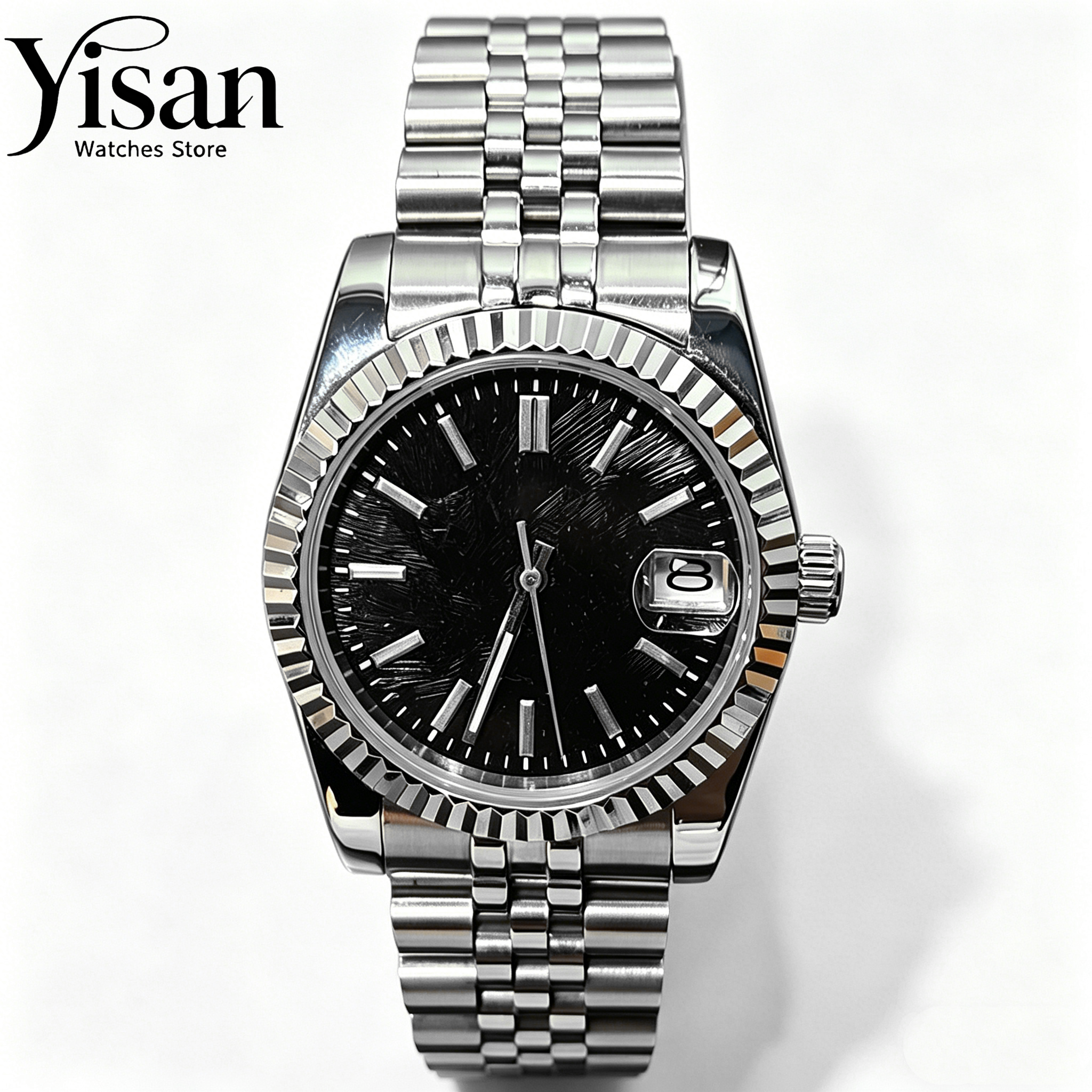 Yisan 36mm/39mm  silver case s - Luxury Watch Black recensione e prezzo