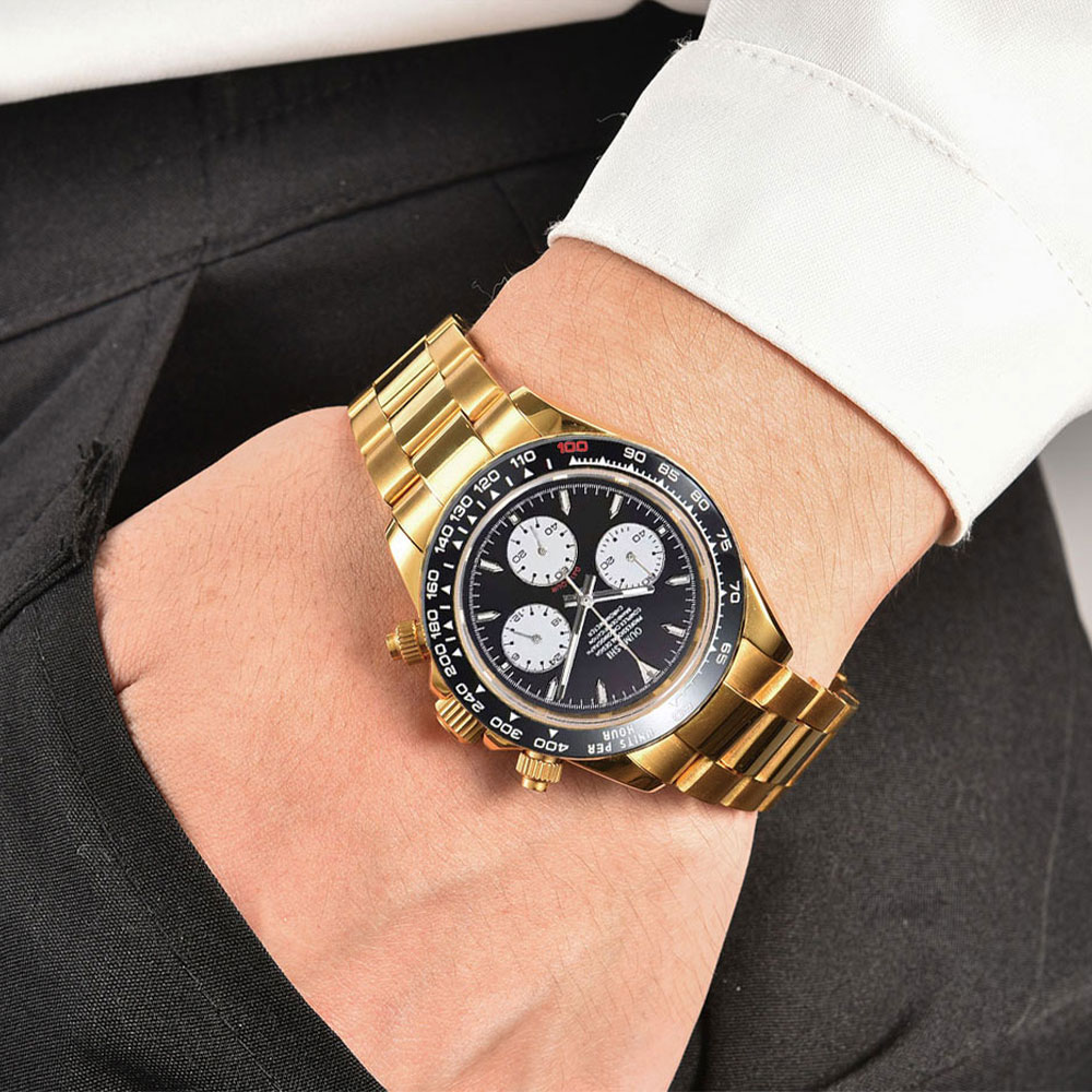 39mm gold custom men's watch V - Luxury Watch Gold recensione e prezzo