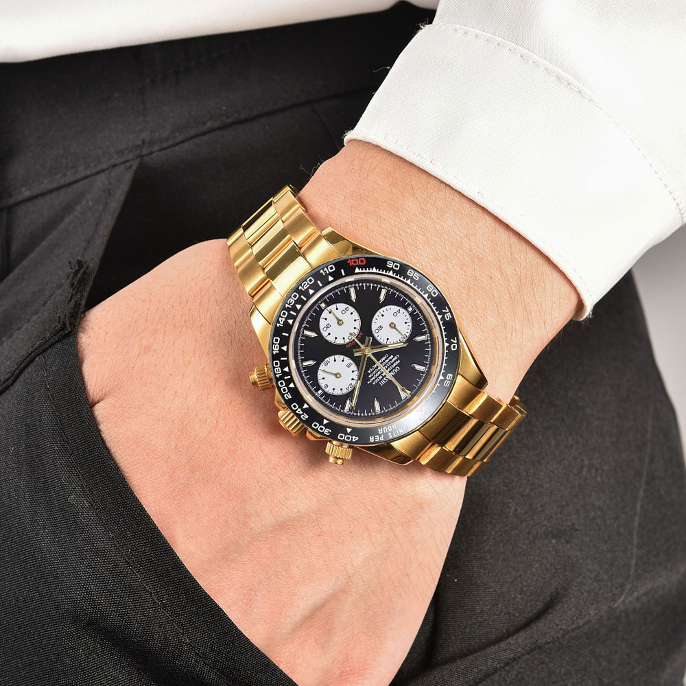 39mm gold custom men's watch V - Luxury Watch Gold recensione e prezzo