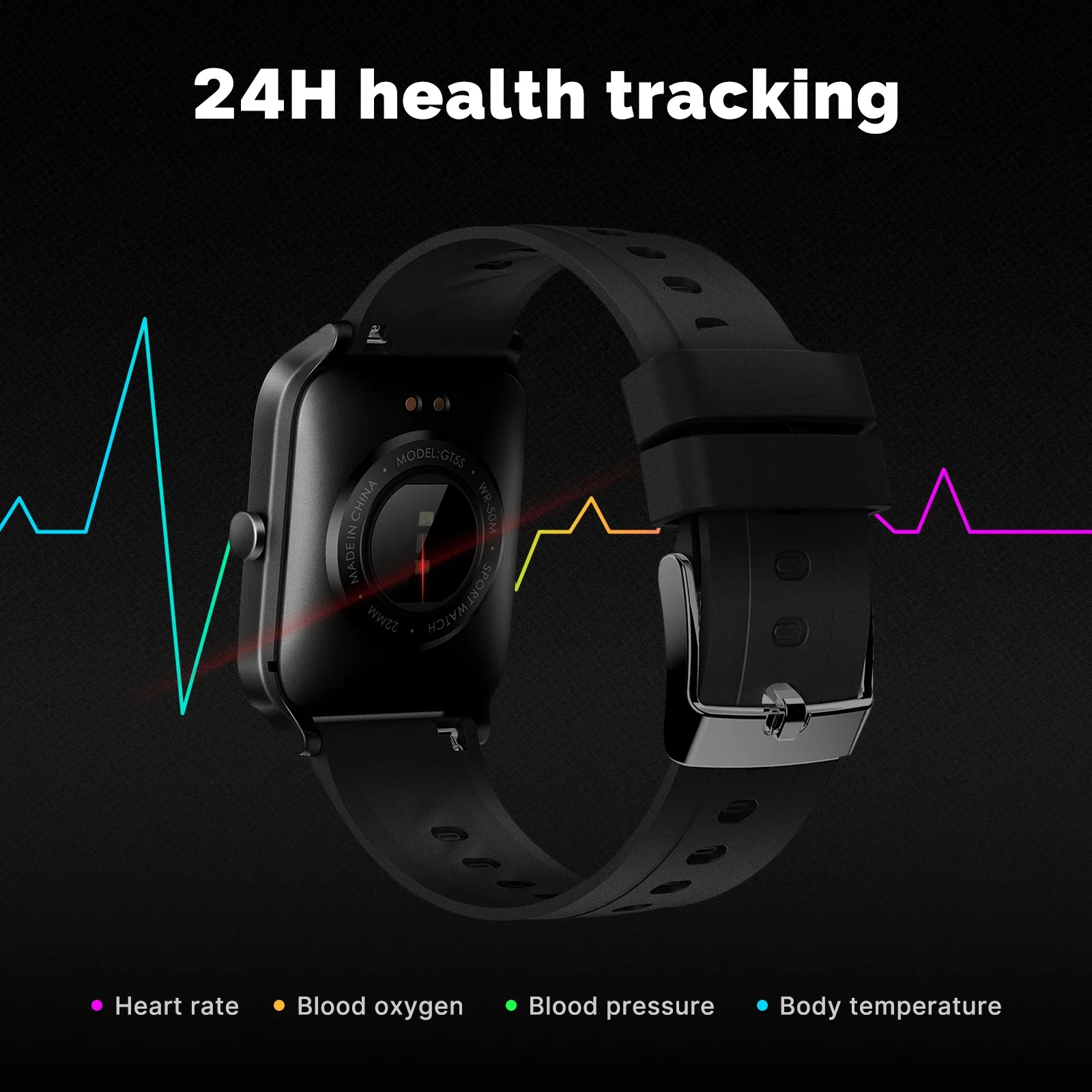 MOES Smart Watch Alexa Built-i - Open Heart Watch recensione e prezzo