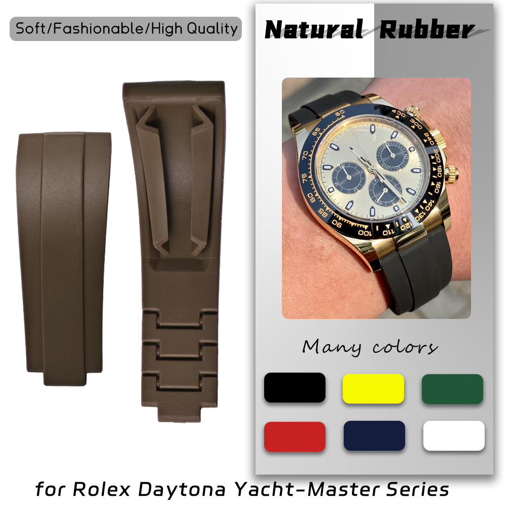 20mm 21mm Quality Natural Rubb - Luxury Watch Rolex recensione e prezzo