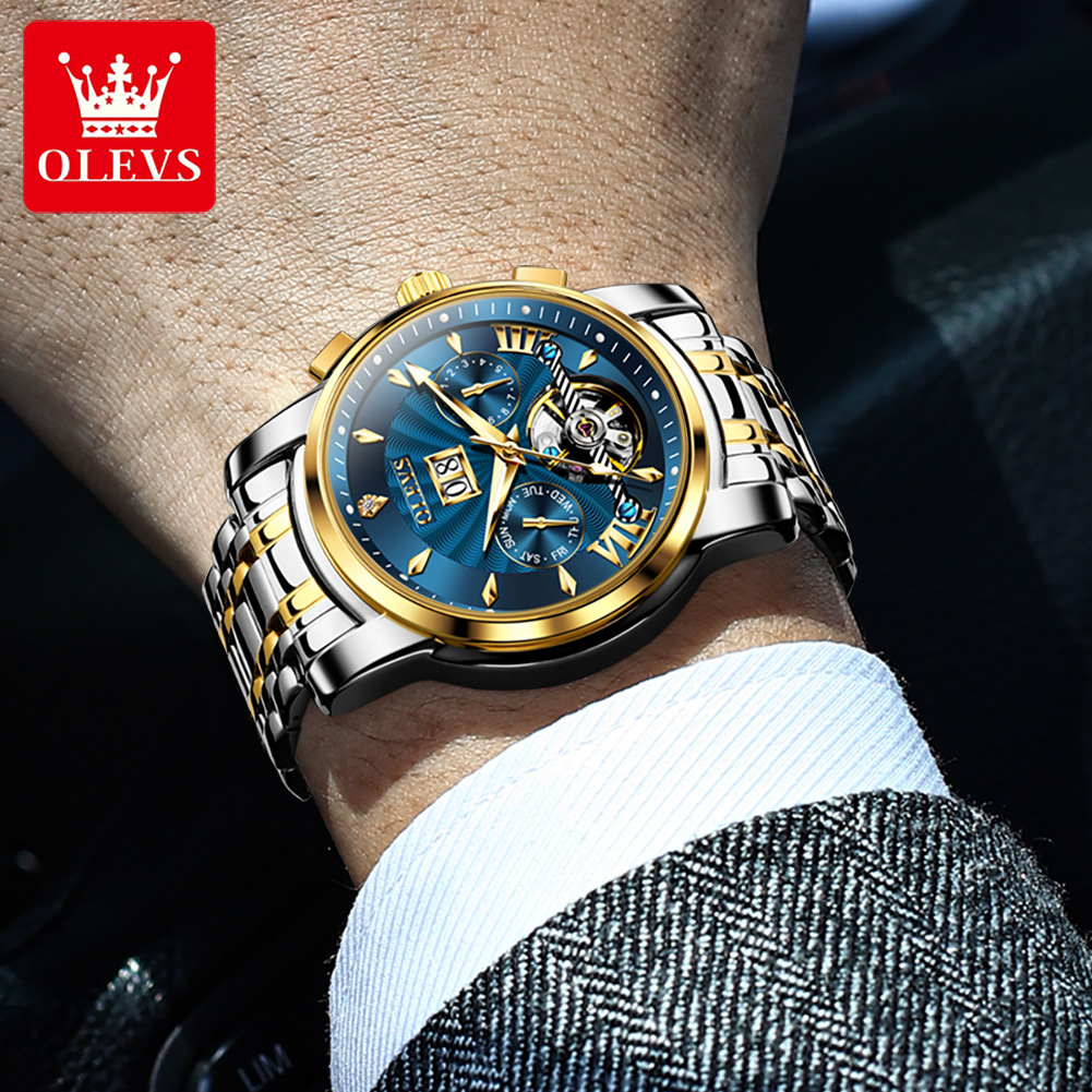 OLEVS Men Watches Luxury Fashi - Luxury Watch Display recensione e prezzo