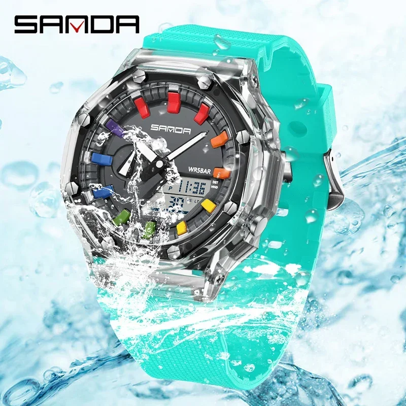 SANDA G style Men Watch Countd - Luxury Watch G Shock recensione e prezzo