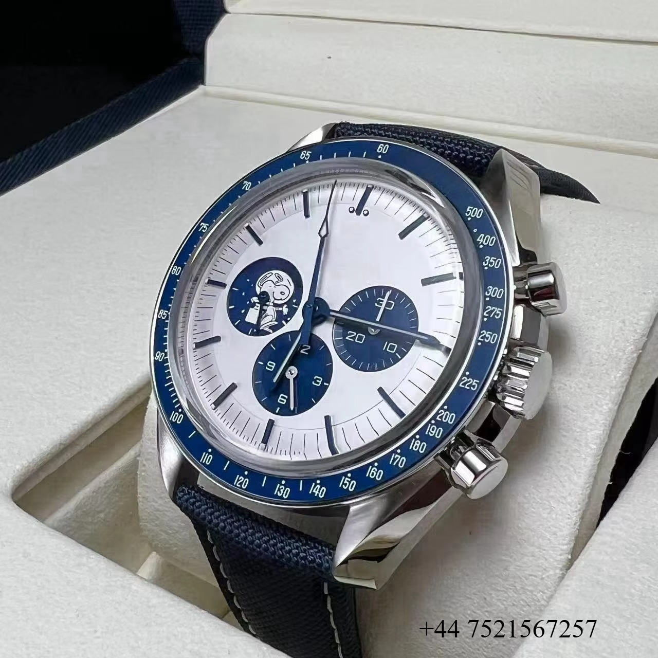Fashion Men Watch Blue Dial Sa - Luxury Watch Display recensione e prezzo