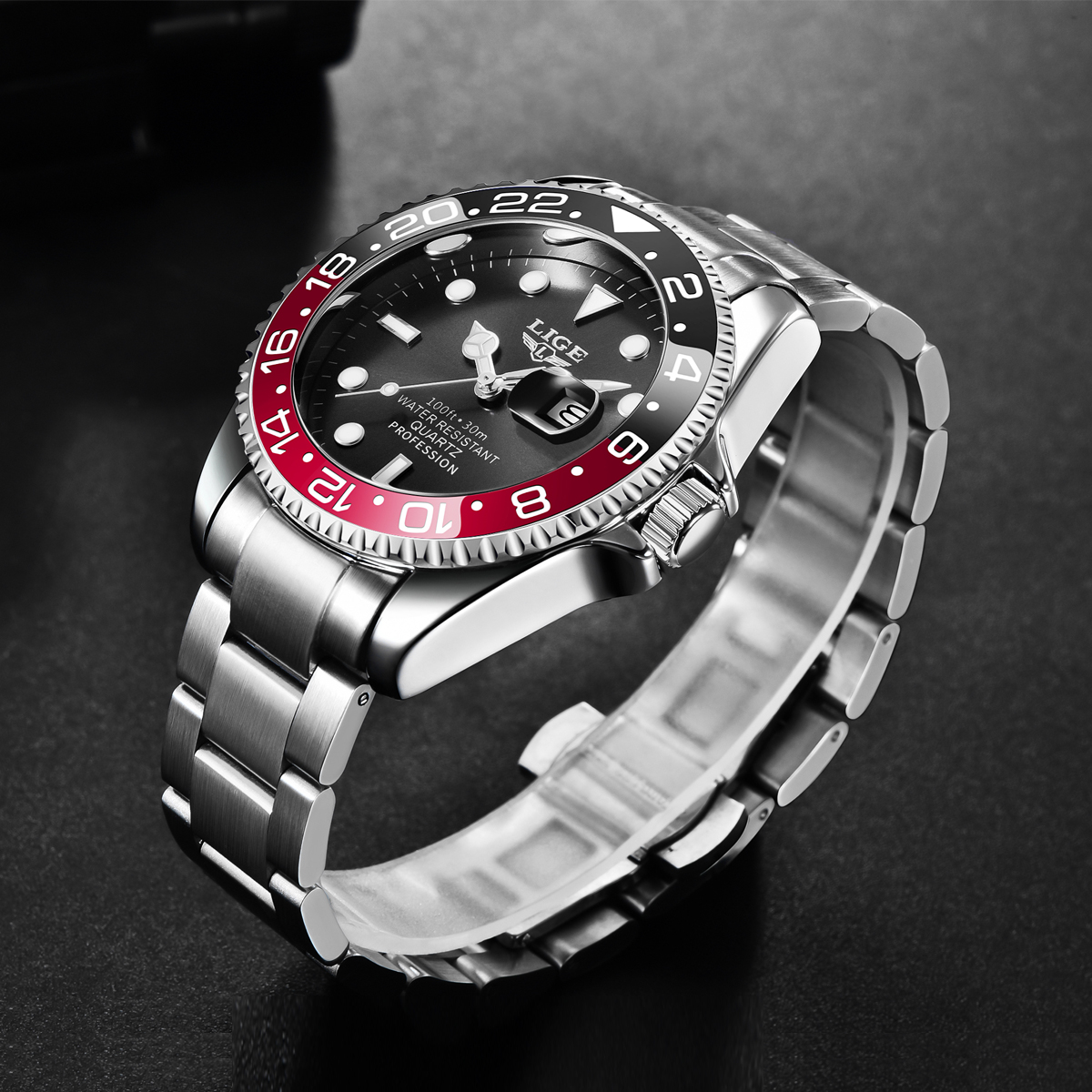 LIGE New Luxury Couple Watches - Open Heart Watch recensione e prezzo
