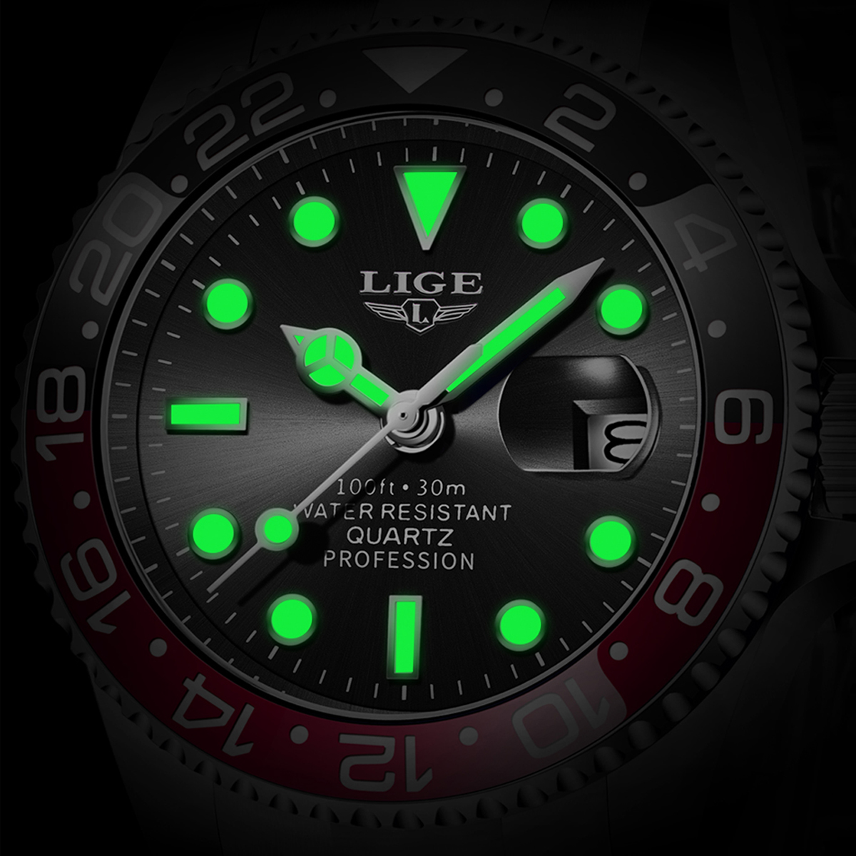 LIGE New Luxury Couple Watches - Open Heart Watch recensione e prezzo