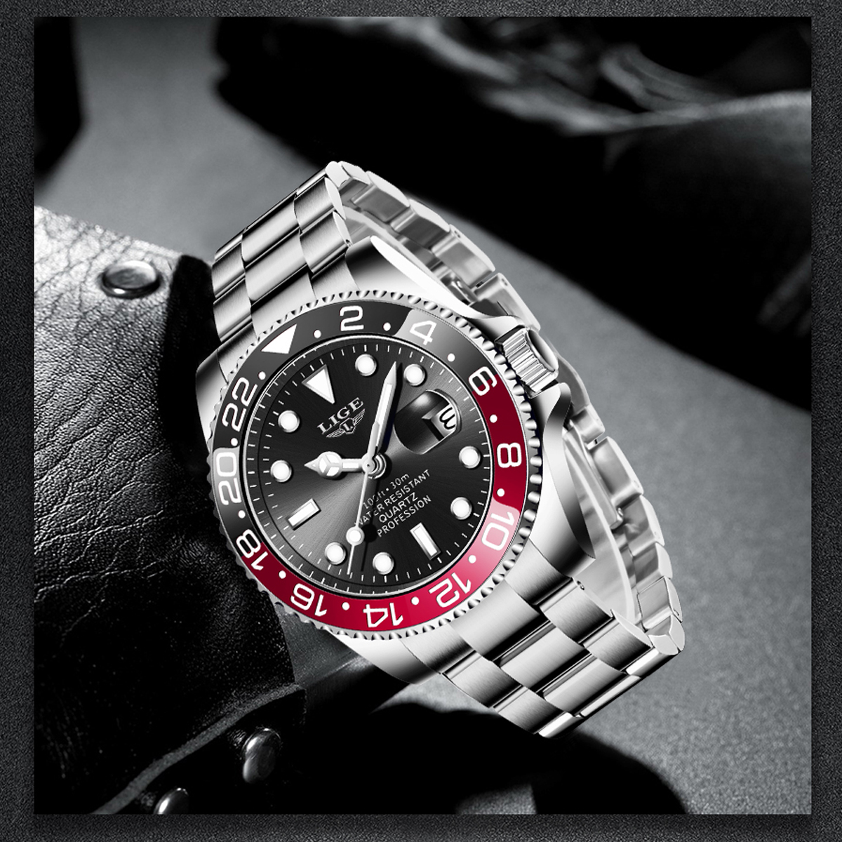 LIGE New Luxury Couple Watches - Open Heart Watch recensione e prezzo