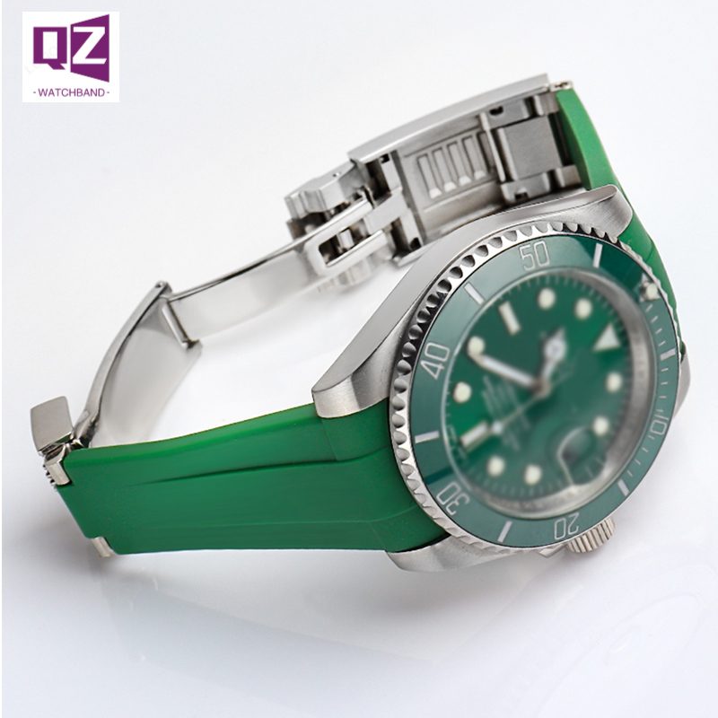 Rubber Silicone Watchband For  - Luxury Watch Rolex recensione e prezzo
