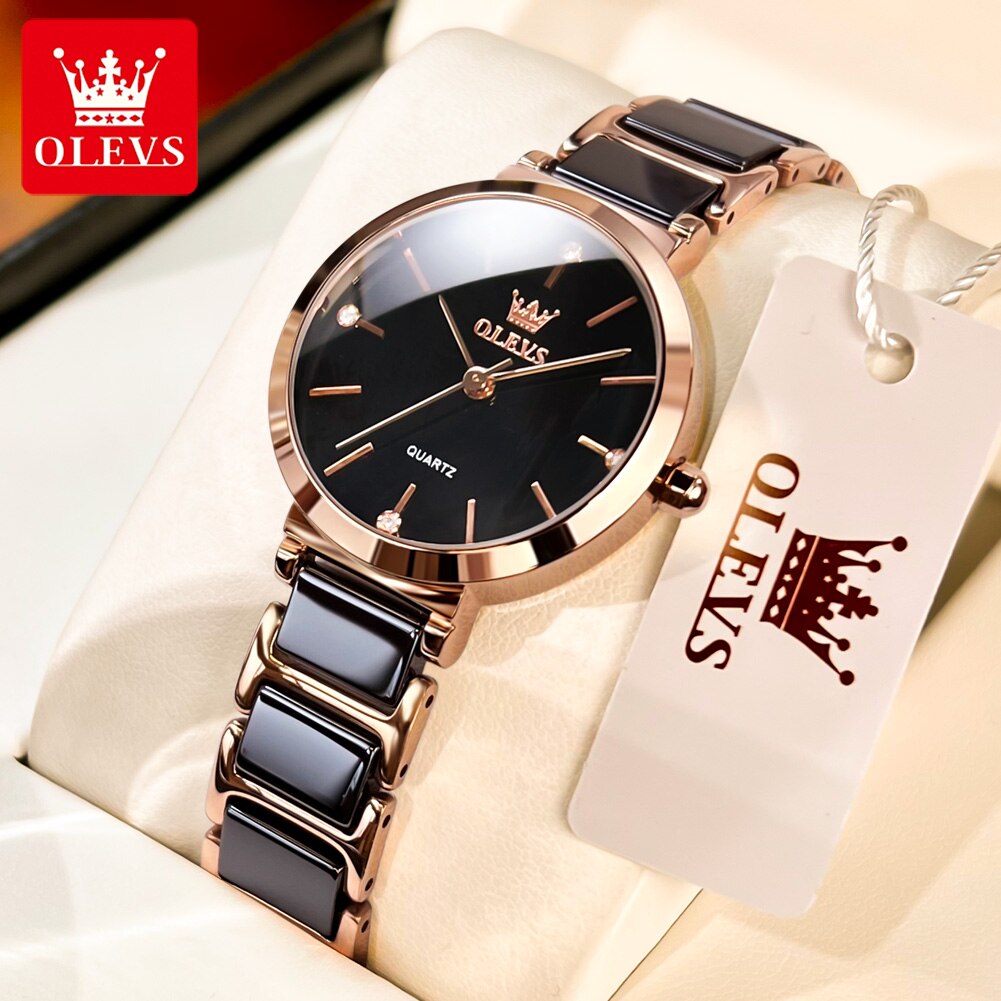 OLEVS Fashion Women Watches Re - Luxury Watch Gold recensione e prezzo