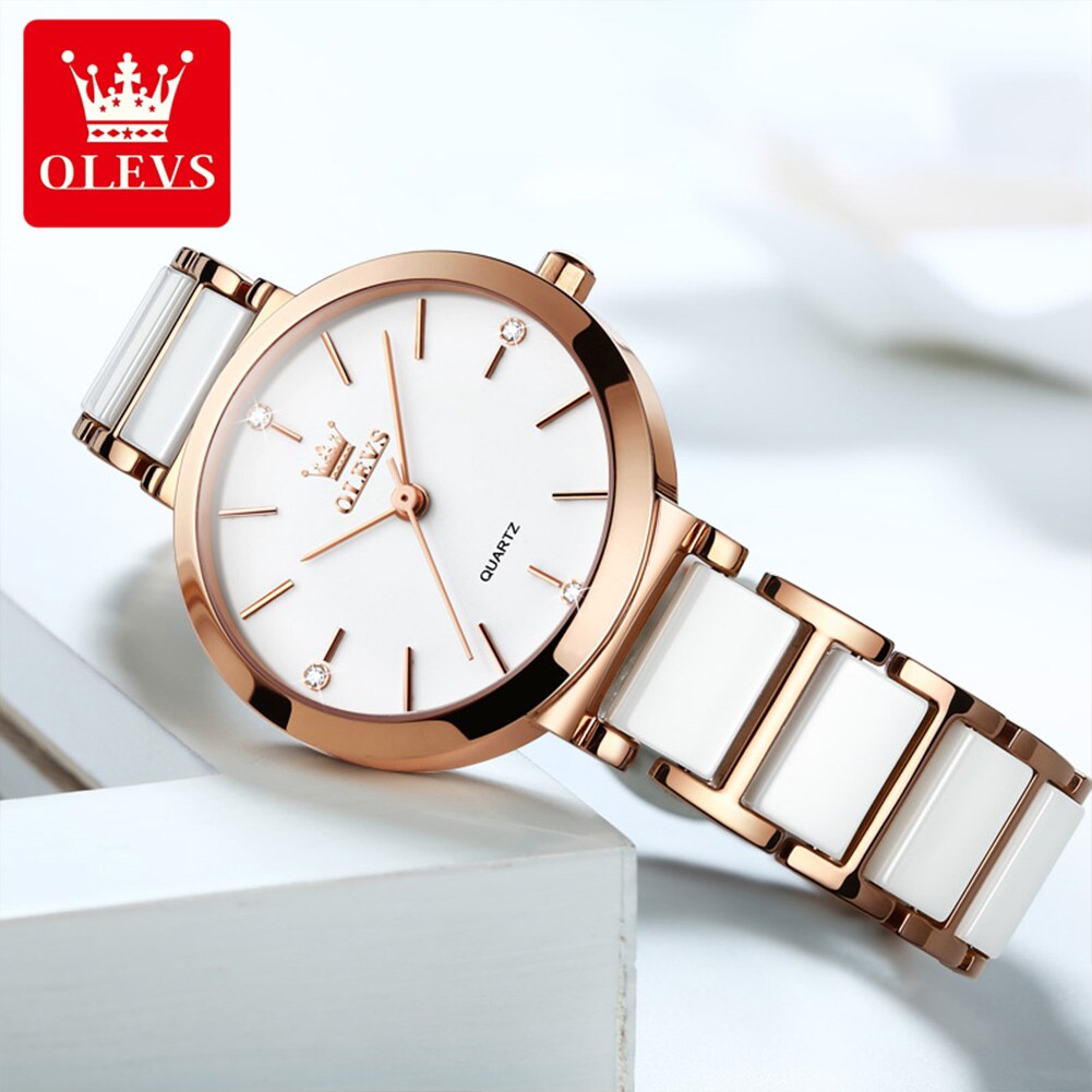 OLEVS Fashion Women Watches Re - Luxury Watch Gold recensione e prezzo