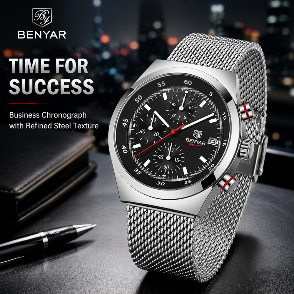 BENYAR Top Luxury Brand Men's  - Luxury Watch Brand recensione e prezzo